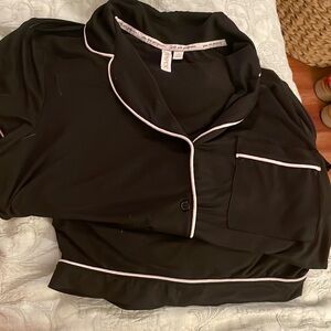 Joyspun soft black & pink pj set